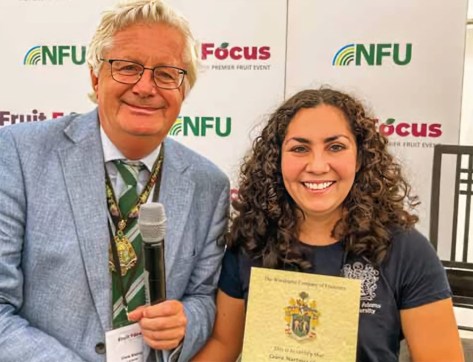 Laura’s potato aphid research benefits from Fruiterers’ award